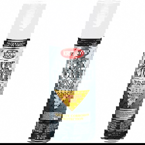 Rustproof Enamel Spray Paint: White, Gloss, 12 oz